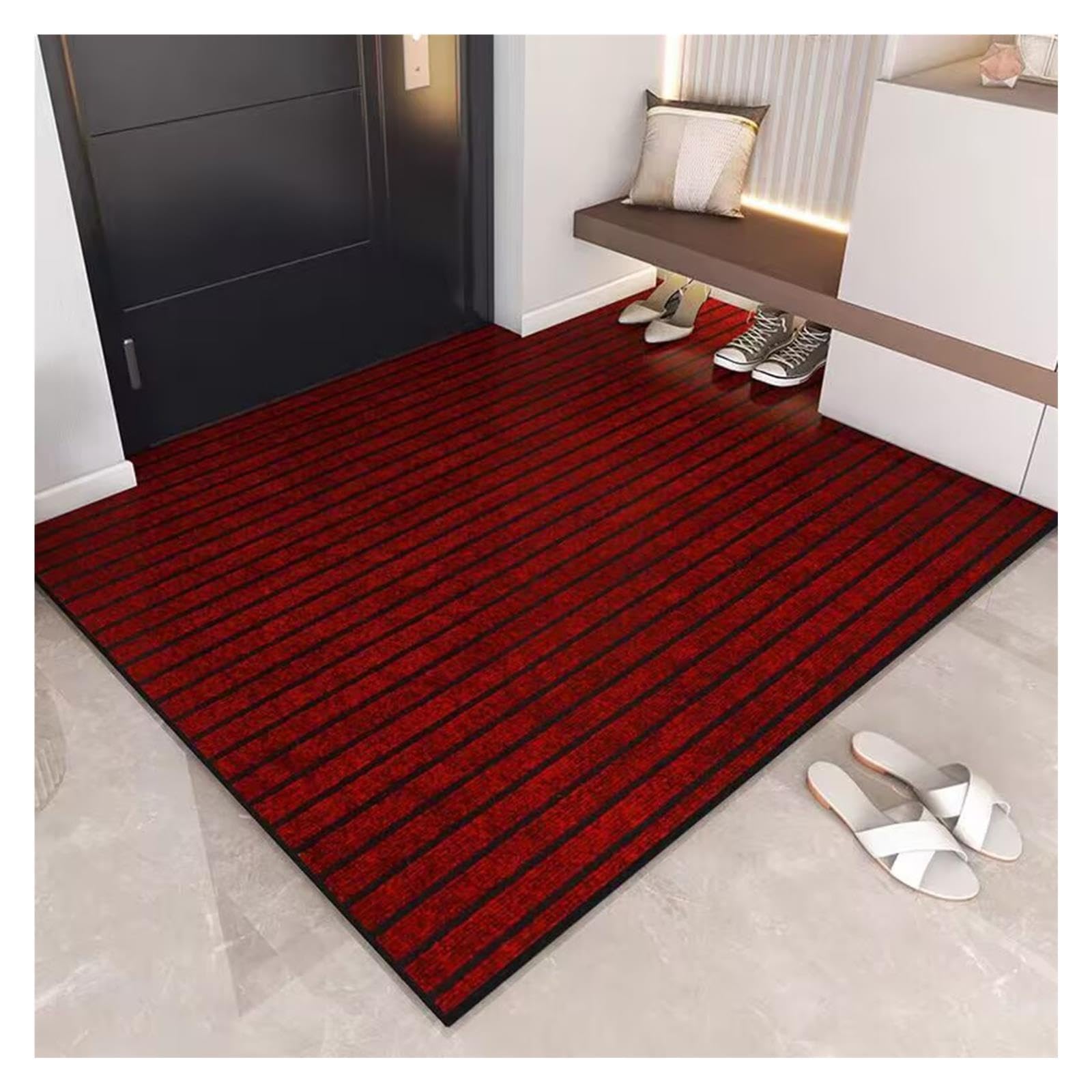 Paillasson Intérieur, Tapis D'Entrée Antidérapant, Profil Bas
