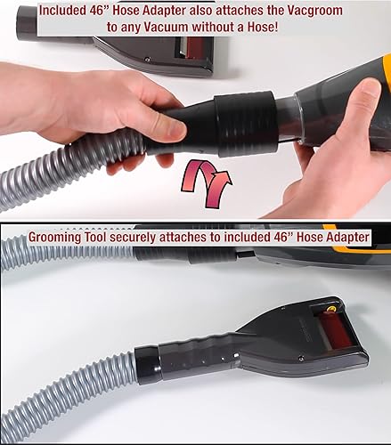 Miniatura 7 de Penn Plax VacGroom Kit de aseo para mascotas, Negro