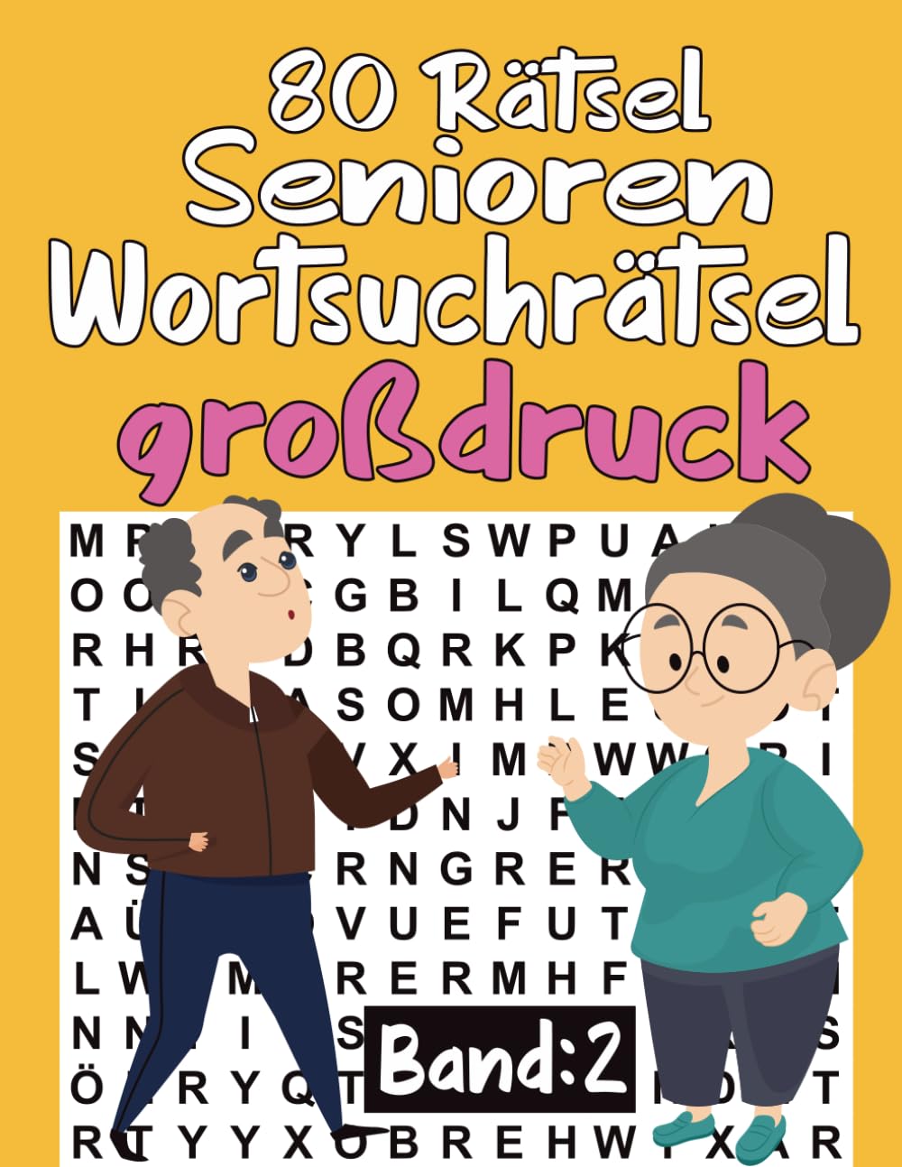 80 Rätsel Senioren Wortsuchrätsel großdruck Band 2: Themen Wortsuchrätsel (Meeresströmung ,Sportgerät ,Haushuhn ,Ozeanografie ....) mit allen Lösungen