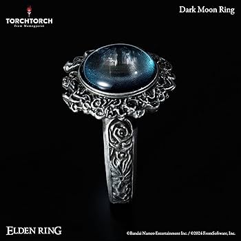 き*ら様 Elden Ring 暗月の指輪　21号 ELDEN RING × TORCH TORCH/ 暗月の指輪 21号/円周 61.8mm