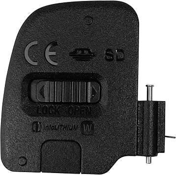 Replacement Battery Door Cover, Camera Battery Door Cover Battery Door Protective Lid Battery Compartment Replacement Lid Cover for A6000 ILCE 6000 Camera