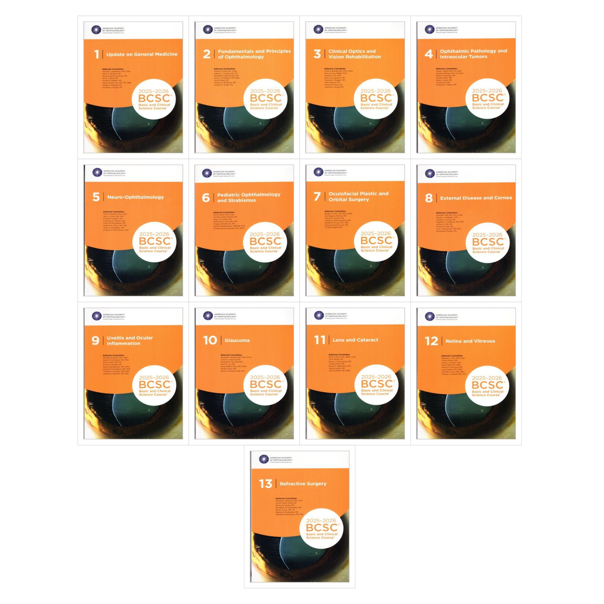 2025-2026 Basic and Clinical Science Course, Complete Print Set