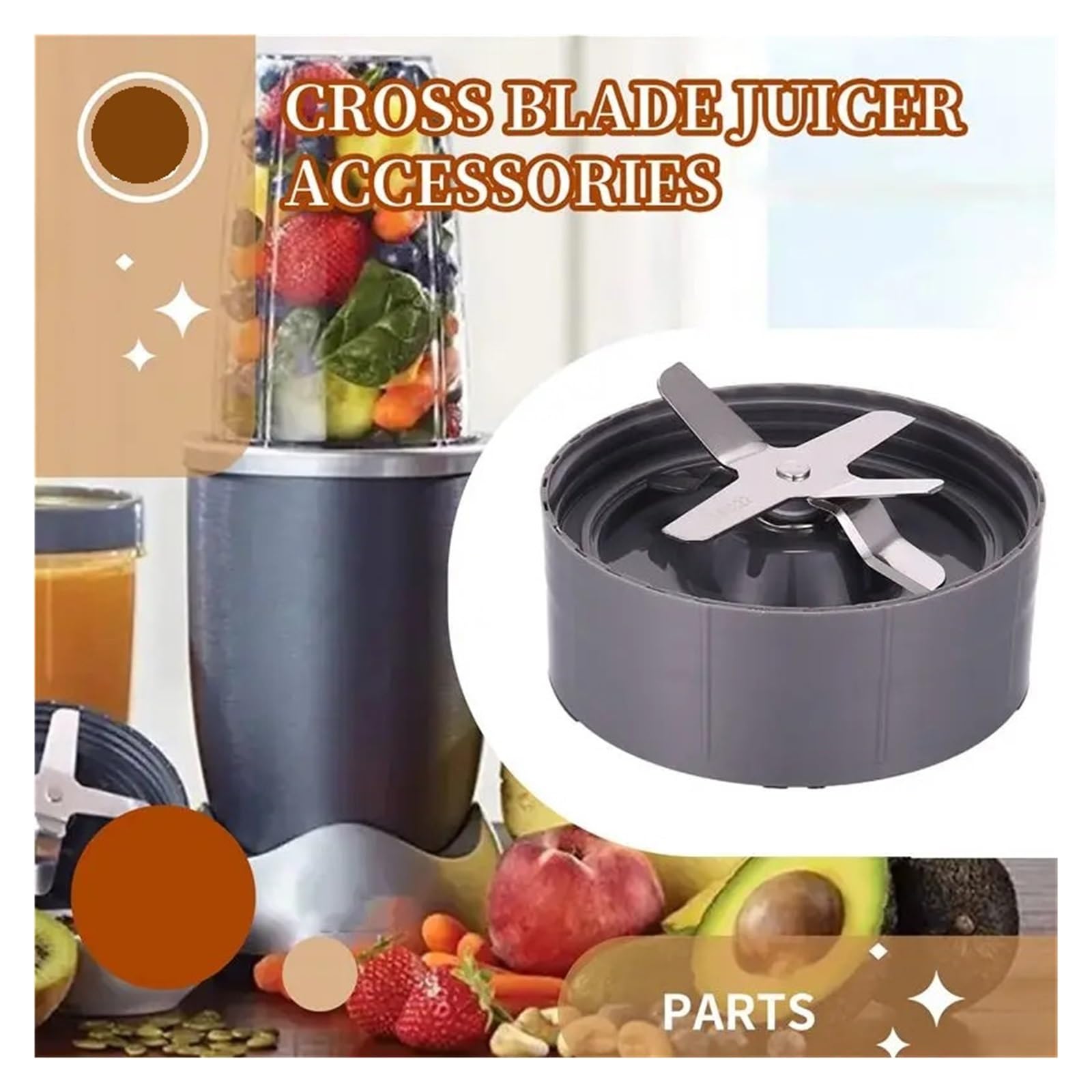 Kompatibel Mit Nutribullet, Klinge A74G | A74G, Absaugklinge, 600 W/900 W, Ersatz