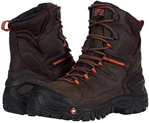 Merrell Strongfield - Botas de trabajo para hombre piel 80in termo impermeables