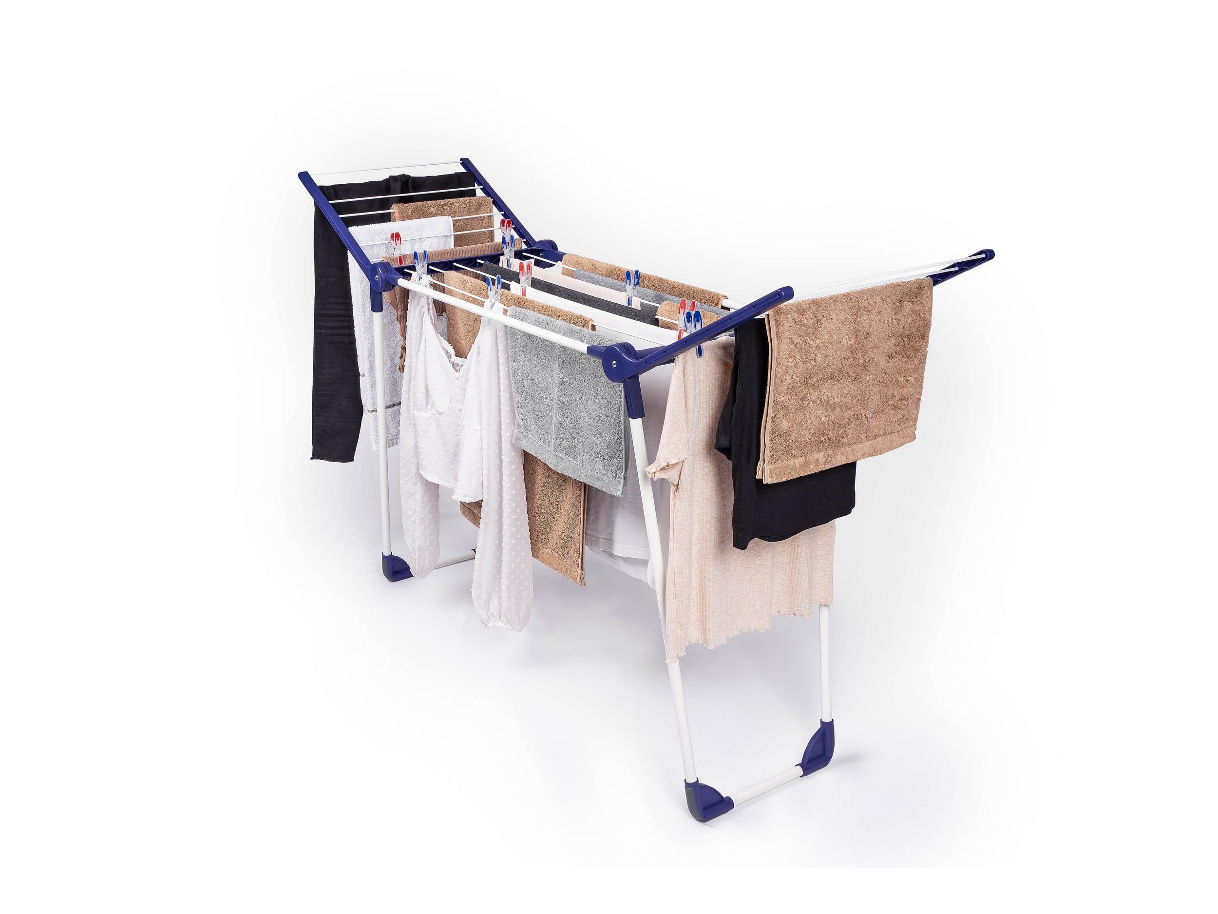 Séchoir à linge robuste et durable Pegasus 120 Solid Compact Leifheit