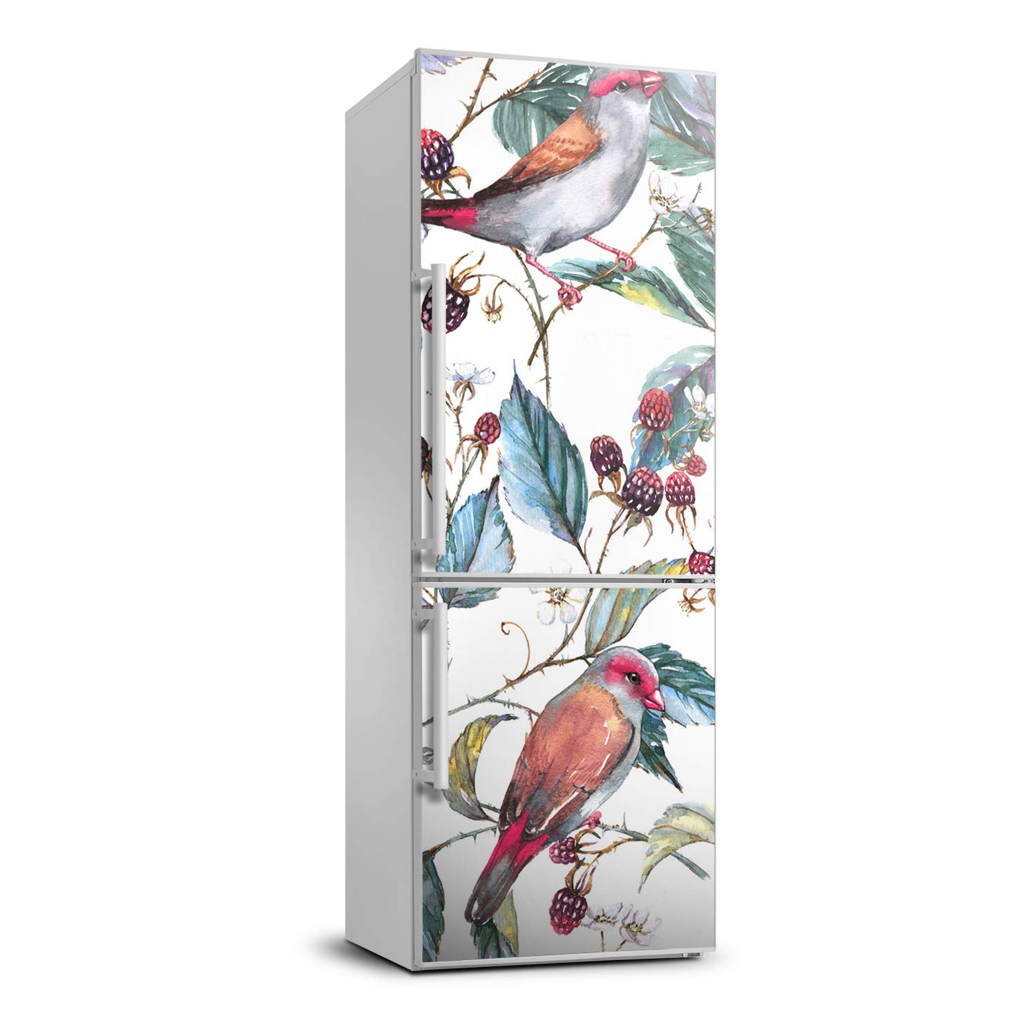 Autocollant frigo 60x180cm pour transformer votre cuisine en un havre de nature sauvage