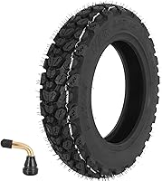 Vista 1 de 3.50-10 Neumático para scooter, 3.50-10 Neumático sin cámara todo terreno para reemplazo delantero/trasero en scooters y motos con llantas de 10 1