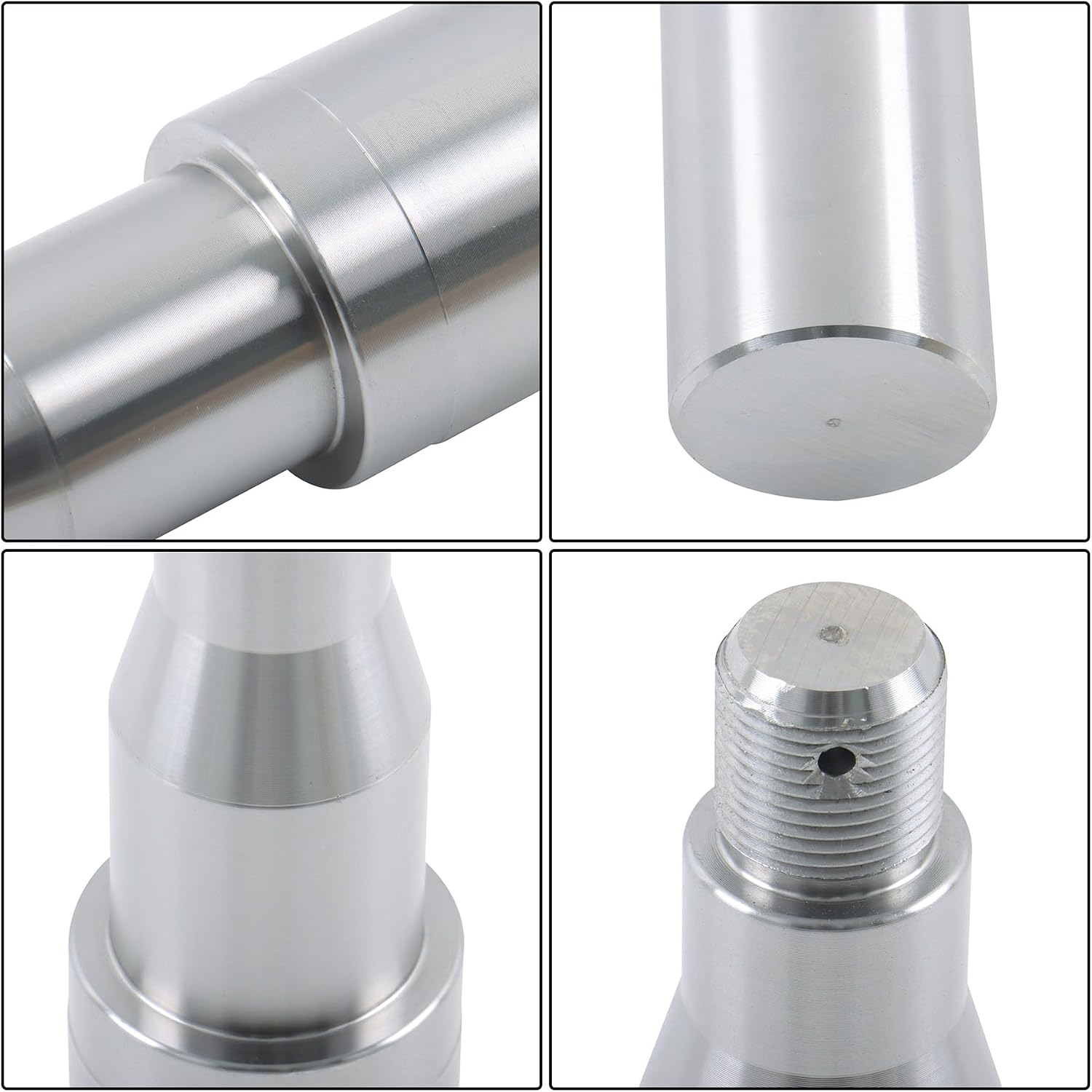 GXYWADY 42 Round Trailer Spindle 2-1/4inch Diameter for 5200lbs 6000lbs 7000lbs Trailer Axle, Includes Spindle Nut Washer Cotter Pin, Replacement for SP22542 R50642