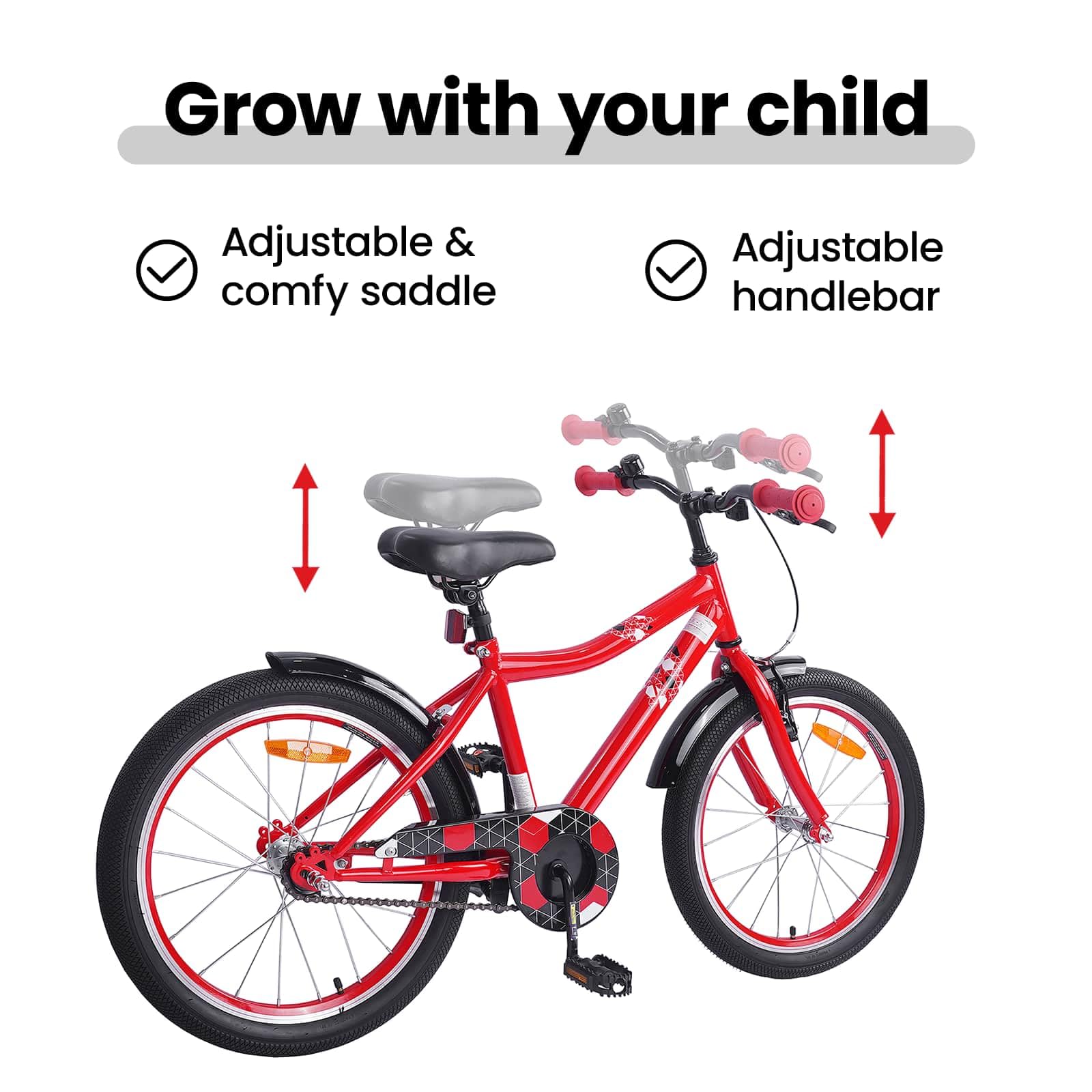 vidaXL Biciclette per bambini Acciaio Gita piccoli giovani Bicicletta strada