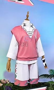Amazon.co.jp: [ACQ] M VTuber 赤城ウェン コスプレ衣装