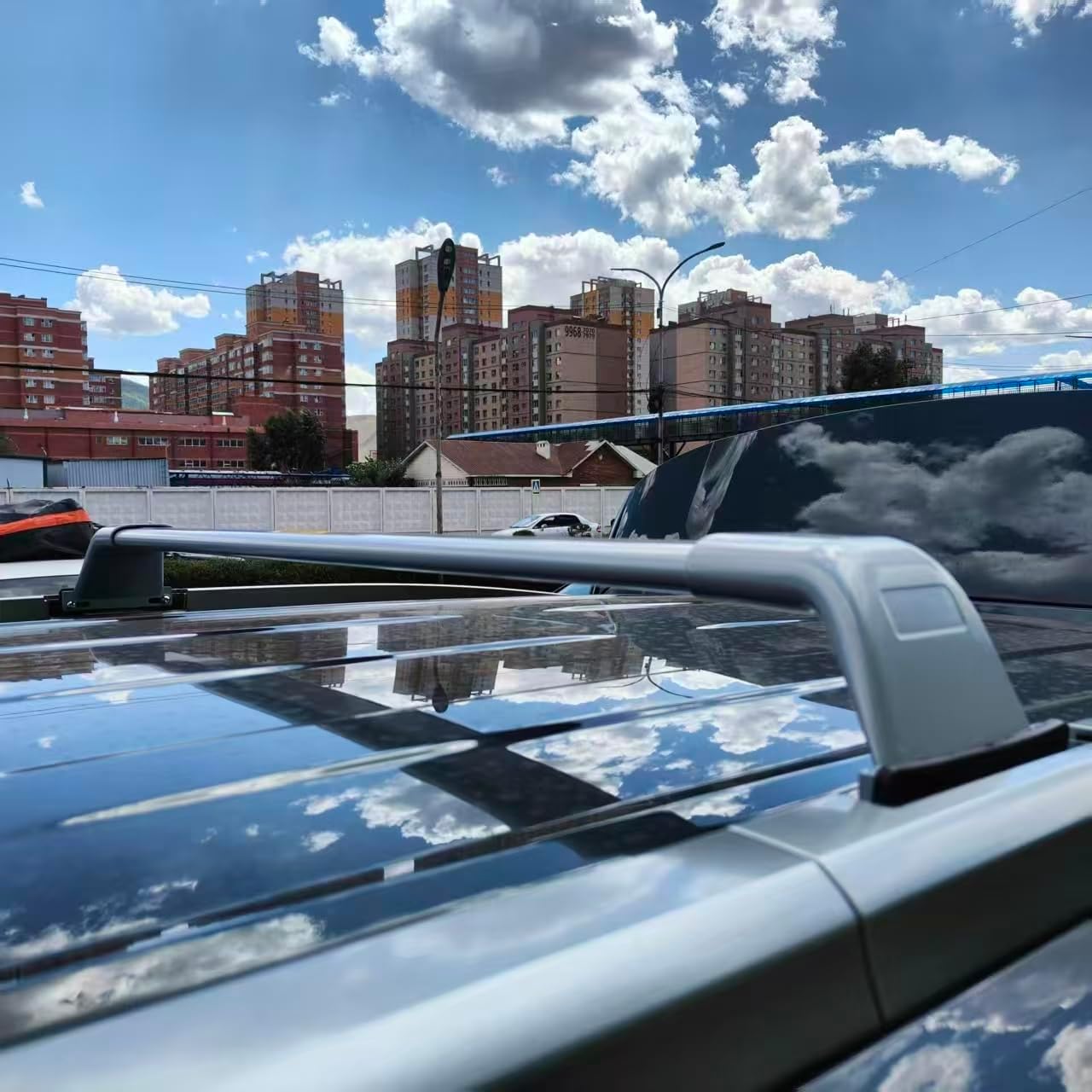 240LBS Roof Rack Cross Bars Fits for Nissan Armada Platinum Patrol Y63 2025 2026 with Flush Side Rails Aluminum Crossbar Rooftop Luggage Cargo Carrier Accessories