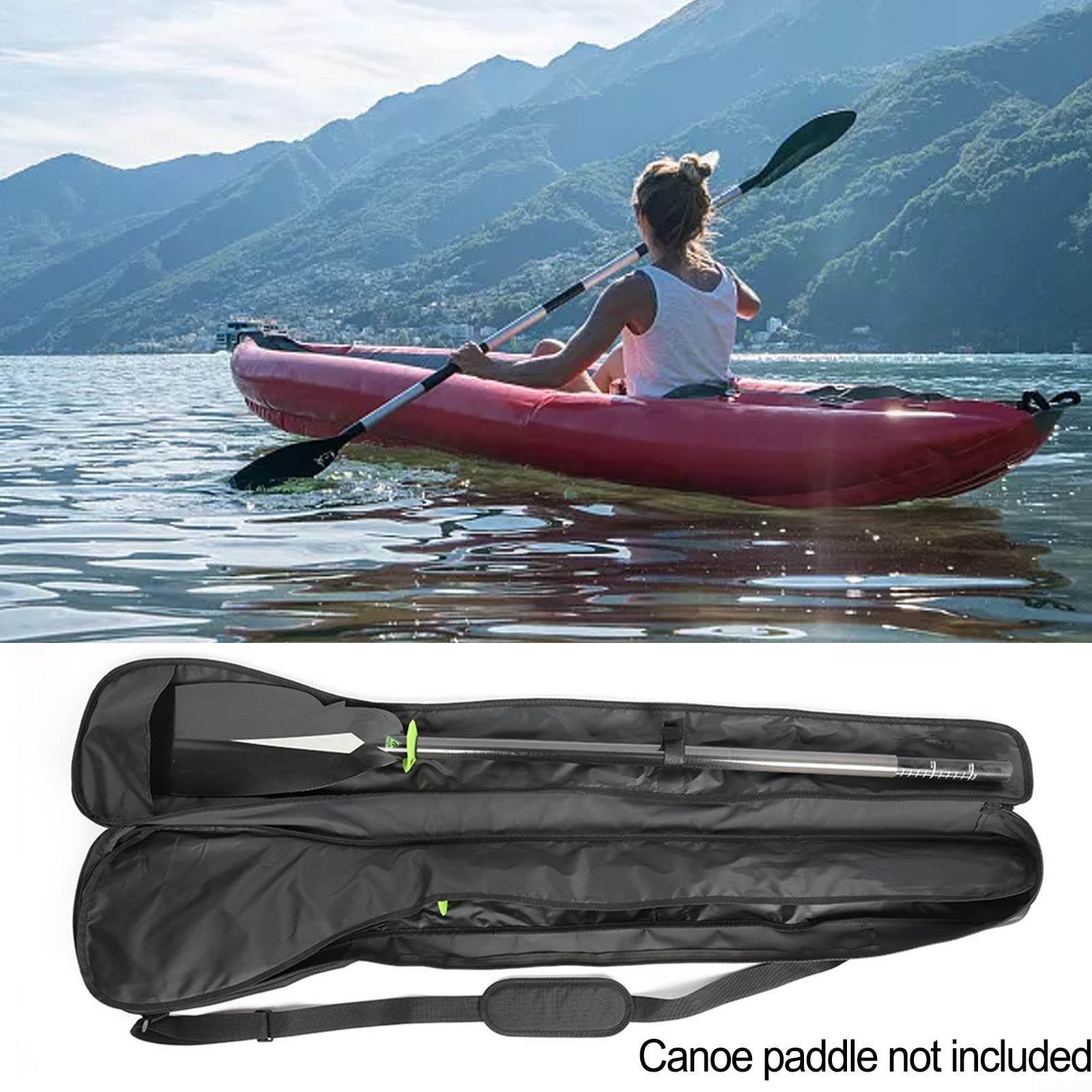 Sac de rangement pour pagaie de kayak, sac à pagaie à double tête, sac de rangement épais résistant à l'eau
