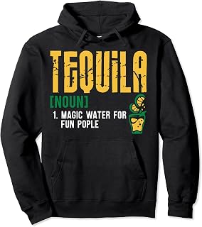 Funny Tequila Dictionary Definition Alcohol Drinking Classic Pullover Hoodie
