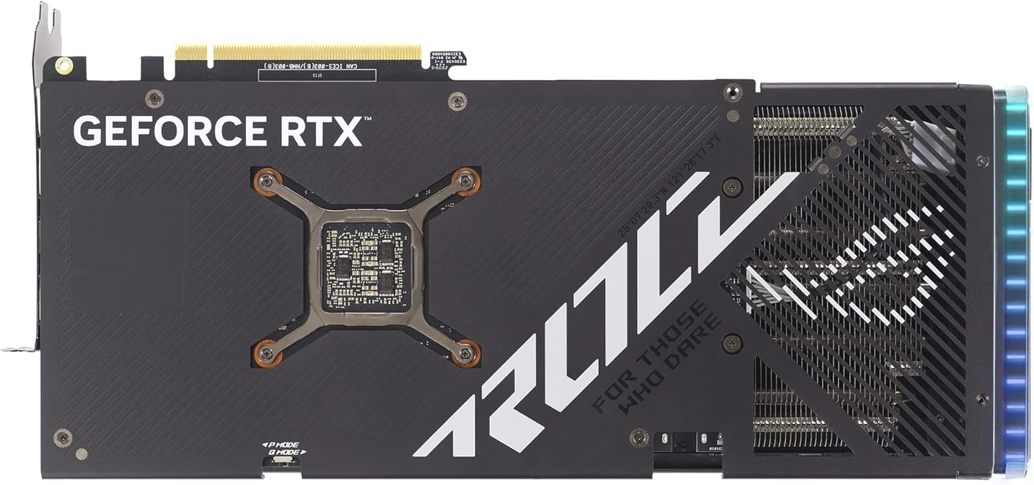 ASUS ROG Scheda grafica da gioco Strix GeForce RTX™ 4070 (PCIe 4.0, 12 GB GDDR6X, DLSS 3, HDMI 2.1, DisplayPort 1.4a)