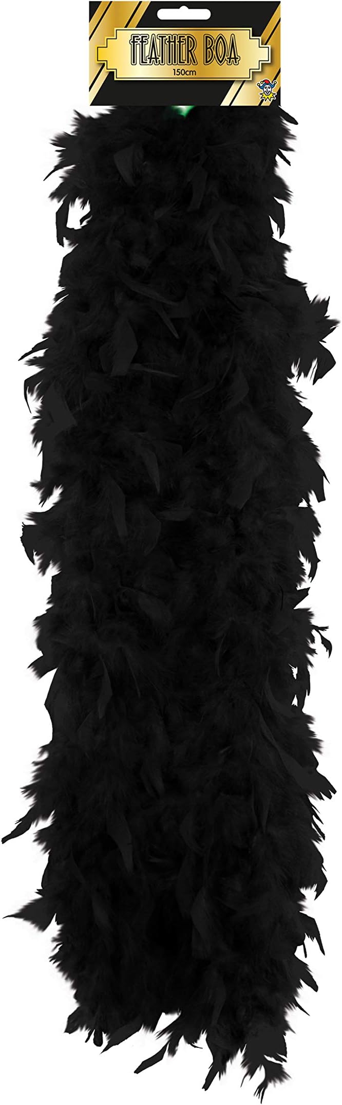 HENBRANDT Accessories - Black Glamorous Feather Boa. This Accessory Is The Perfect Addition To Any Ladies Fancy Dress Costume. The Boa Is 1.5M In Length