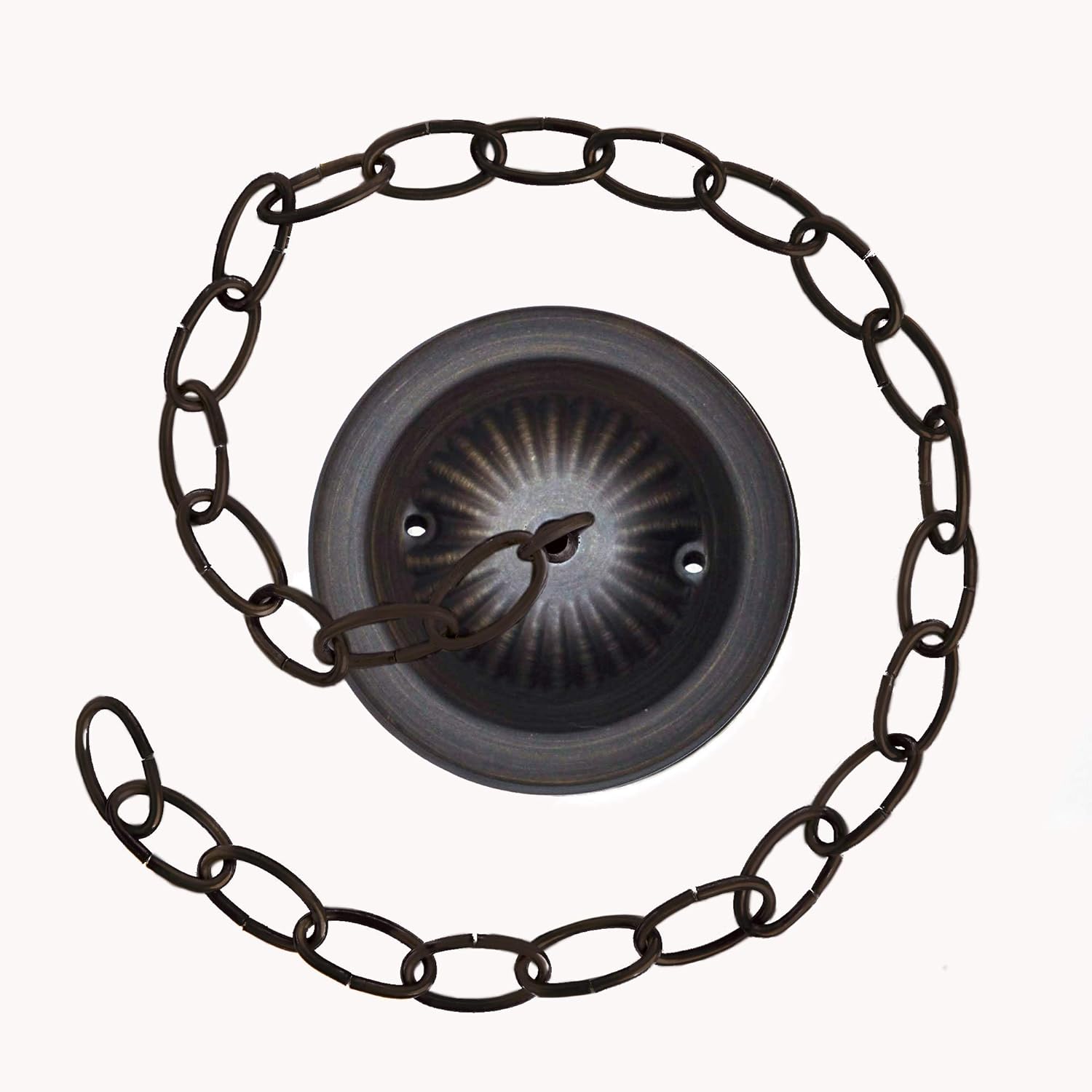 5 Inch Ceiling Plate and 3 Foot Chain