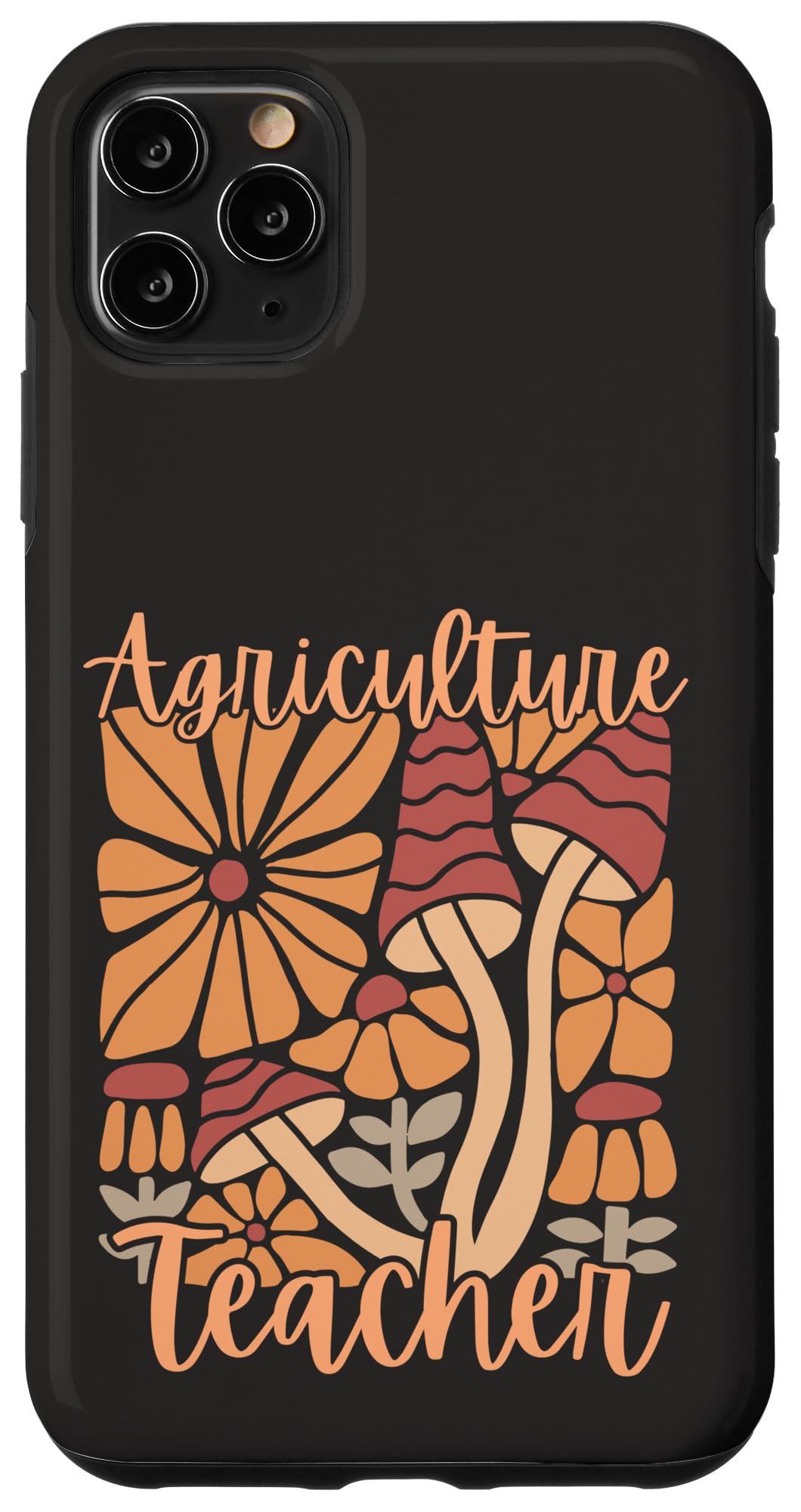 iPhone 11 Pro Max Agriculture Teacher AG Appreciation Boho Floral Case