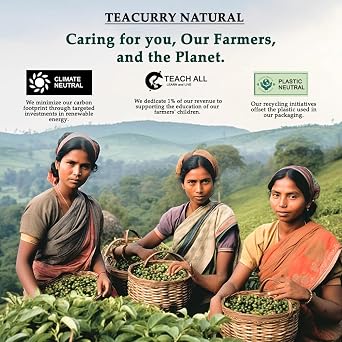 Teacurry Lung Detox Tea - 1 Month, 30 Tea Bags, Quit Smoking Tea, Helps in Lung Detox - Breathe Easy Tea