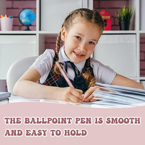 Miniatura 6 de Jspupifip 50 bolígrafos de baby shower con punta de lápiz capacitivo, bolígrafos retráctiles de metal para baby shower, bolígrafos de tinta negra