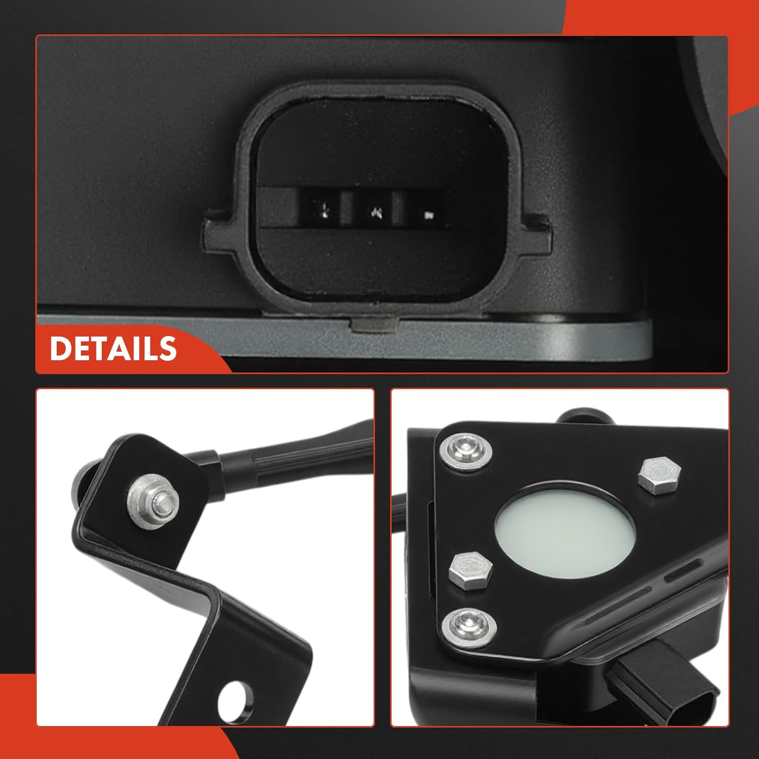 A-Premium Ride Height Level Sensor Compatible with Ford F-250 F-350 Super Duty 2023, Front Passenger Side