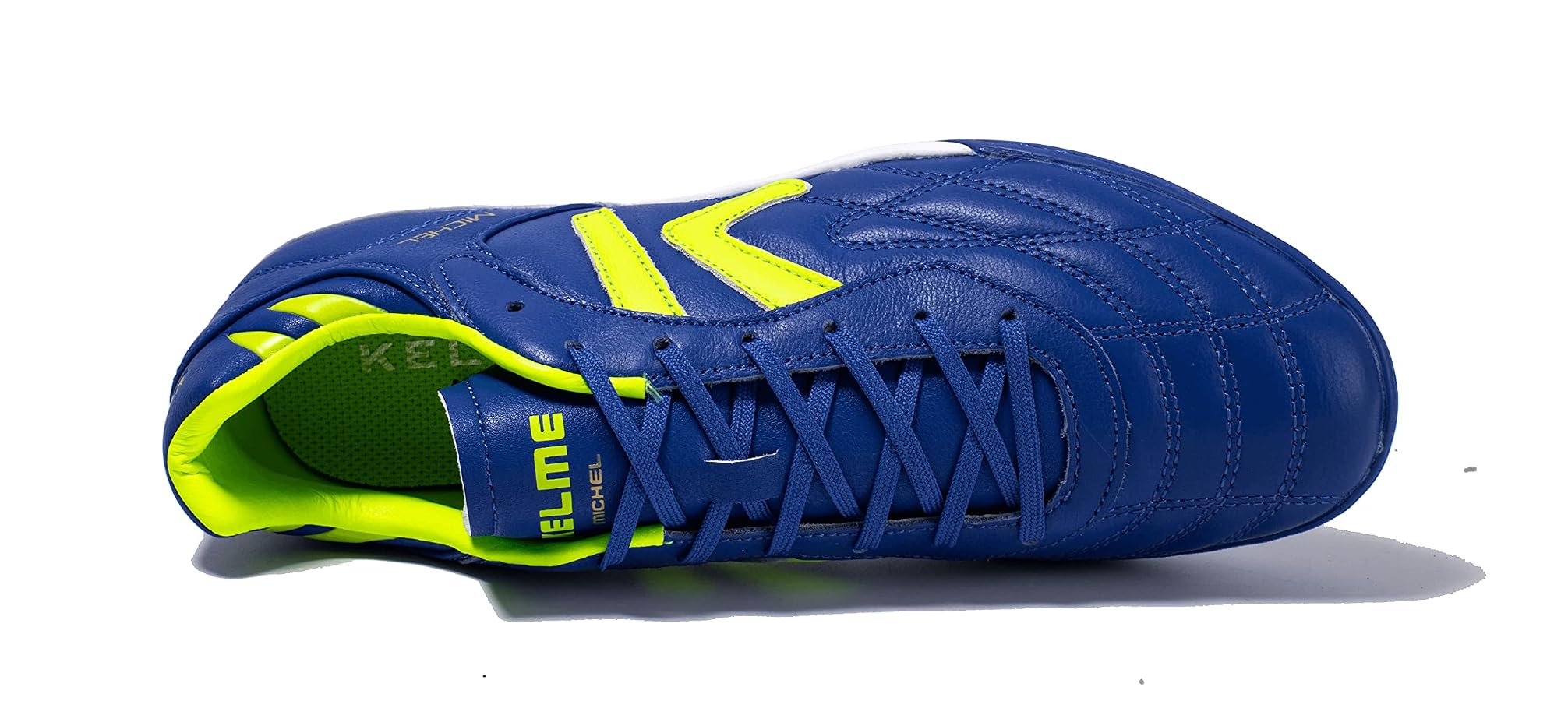Soccer Shoes (TF) | Synthetic Upper, Velcro Strap & PU Insole White/Blue / 13