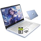 HP 14" Laptop Computer&comma; Quad-Core &lpar;Beat i3&rpar;&comma; 16GB RAM 256GB Storage &lpar;128GB UFS&plus;128GB SD Card&rpar;&comma; Wi-Fi 6 Win11 Laptops for Business and Student with 1-Year Office 365 W&sol;GM Accessories
