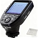 XPro-S Compatible for Sony TTL Wireless Flash Transmitter Trigger 1/8000s HSS TTL-Convert-Manual Function Large LCD Screen Slanted Design 11 Customizable Functions 5 Dedicated Group Buttons