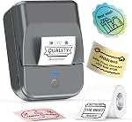 PM240 Label Maker Machine with Tapes, 2" Portable Thermal Label Printer for Phone & PC, Bluetooth Label Maker with Multiple Templates for Small Business, Office, Home, School, Set 1