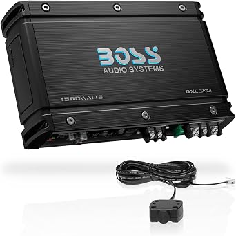 BOSS Audio Systems OX1.5KM 1500 Output Monoblock MOSFET Car Amplifier