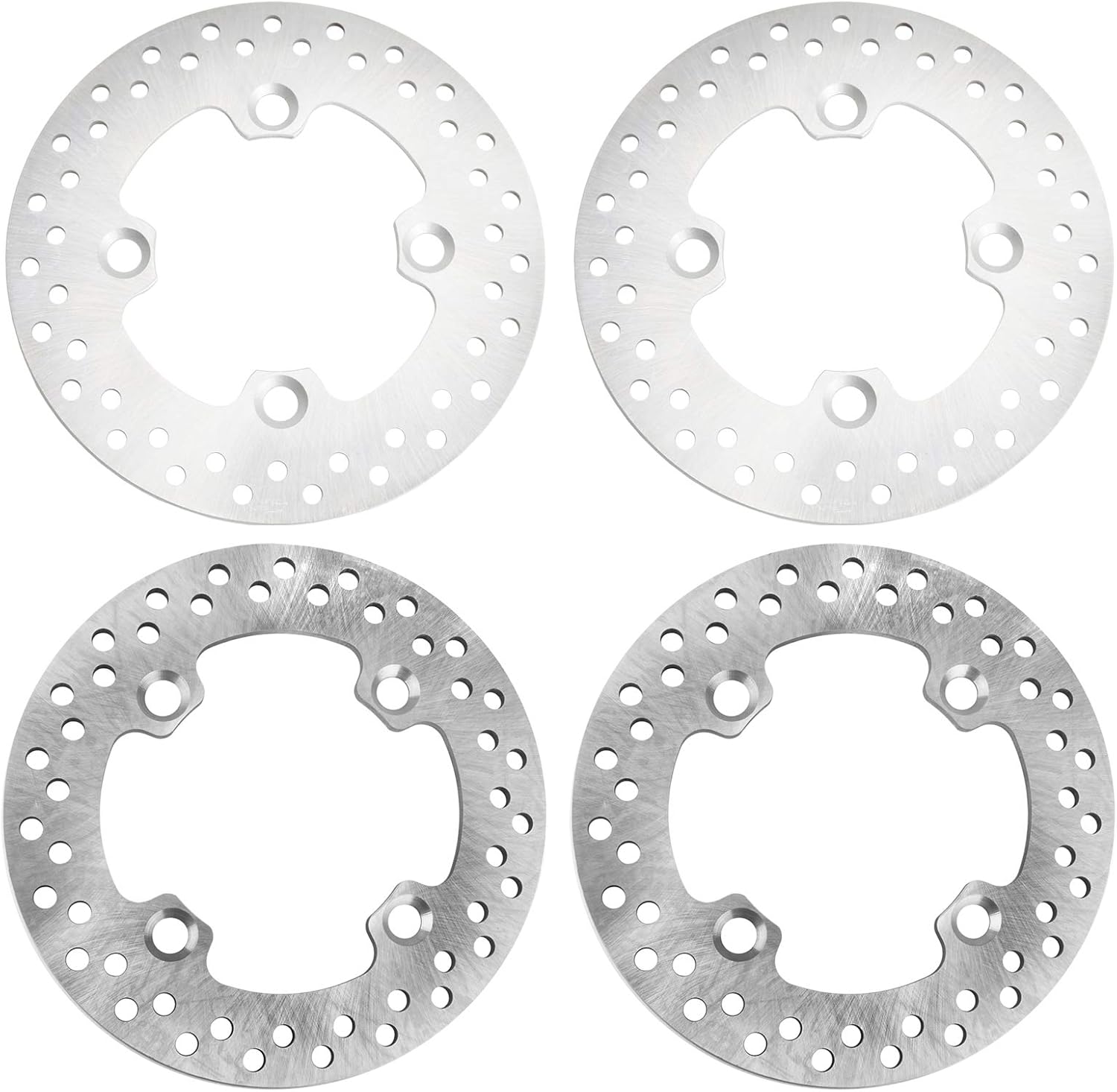Caltric 2-Piece Front Brake Disc Rotors - Compatible With Polaris RZR 800 EFI 2008-2014