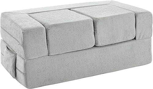 Miniatura 8 de Ulax furniture Sofá modular de dos plazas para niños para sala de juegos Gris,Azul claro,https://www.amazon.com/dp/undefined