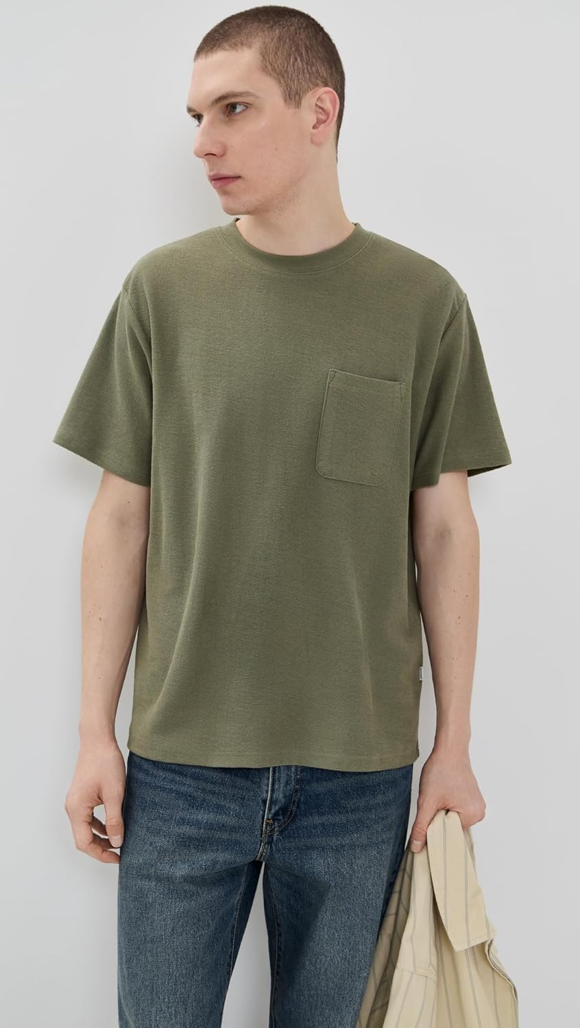 RHYTHM Men's Vintage Terry Short Sleeve T-Shirt