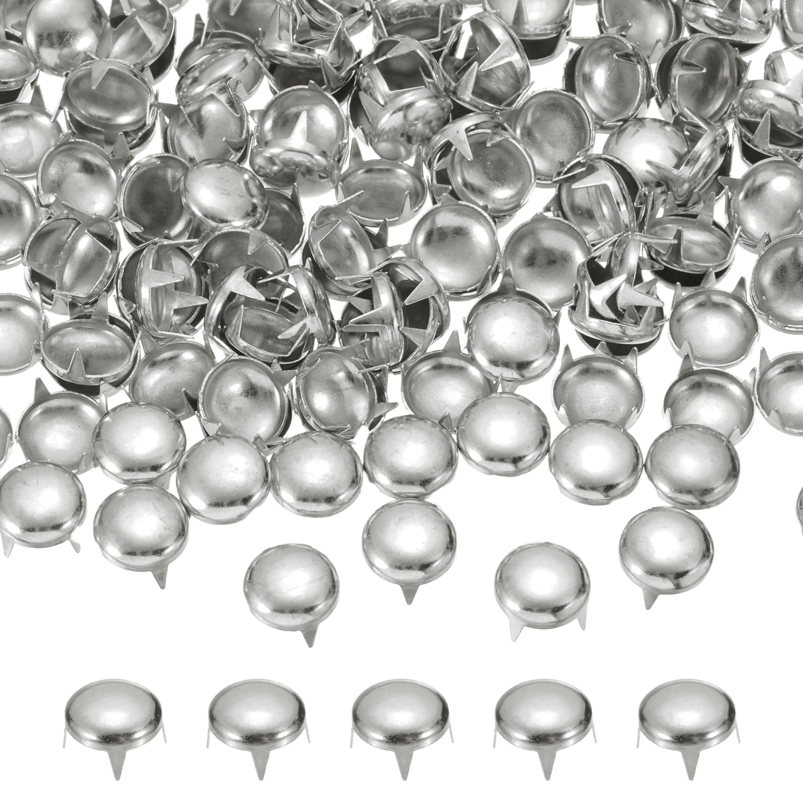 PATIKIL 9mm Round Dome Rivet
