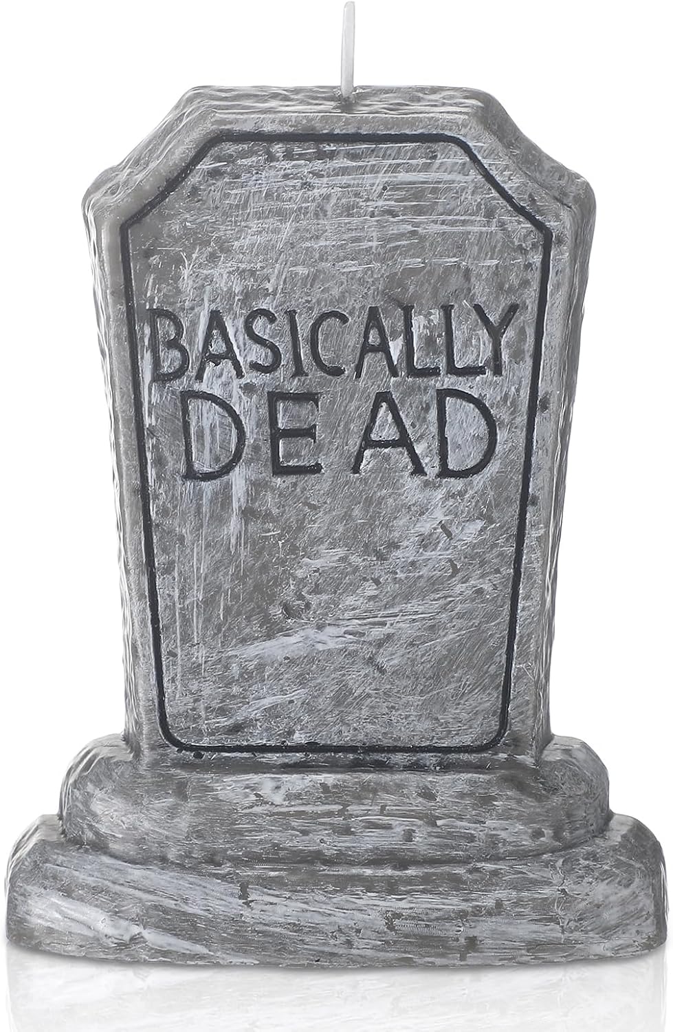 Conelist Basically Dead Tombstone Candle Grey Halloween Cake Party Decor