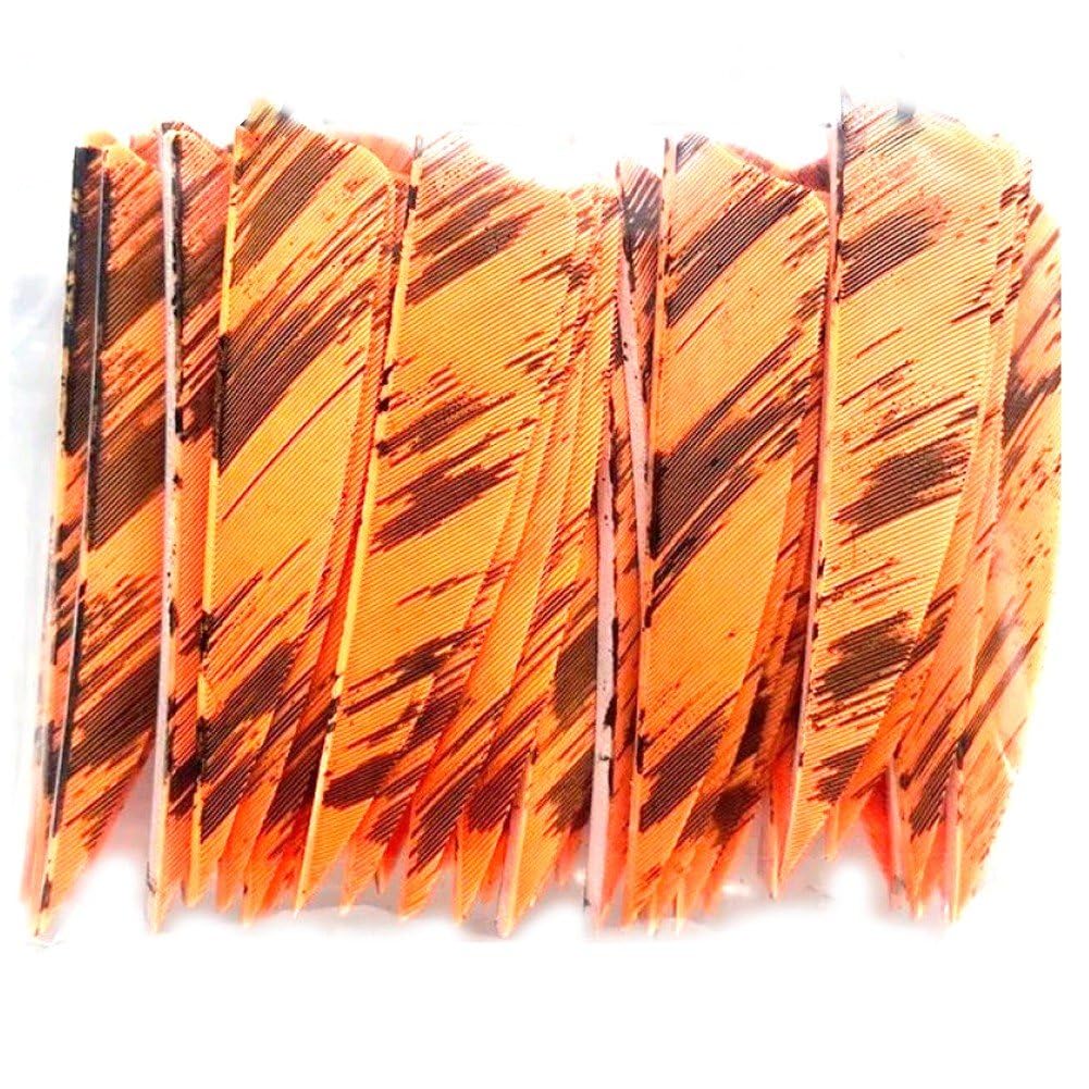 Accessoires de tir à l'arc avec plumes fletching vane bouclier pour flèche de chasse
