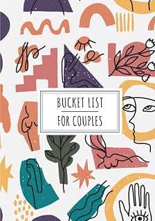 Bucket List For Couples: Bucket List Planner for Couple | Keep Track and Review Your Adventures and Dreams | Record Adventure Ideas, Wishes, ... on 100 Detailed Sheets | Valentine Gift Book