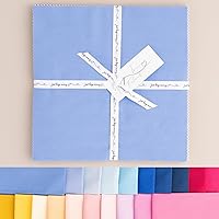 Vista 11 de True Fabrics 10" Cuadrados Pastel de Capas Tela Precortada (Cotillon)