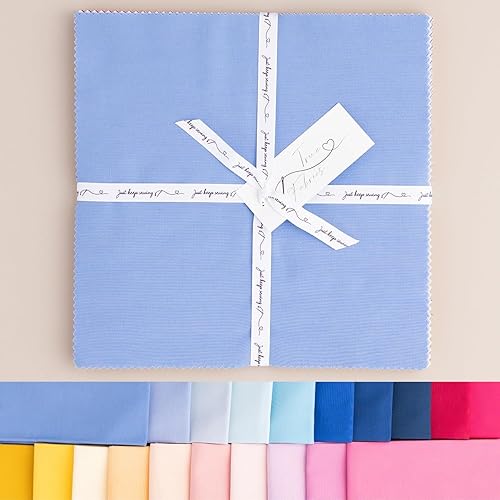 Miniatura 11 de True Fabrics 10" Cuadrados Pastel de Capas Tela Precortada (Cotillon)