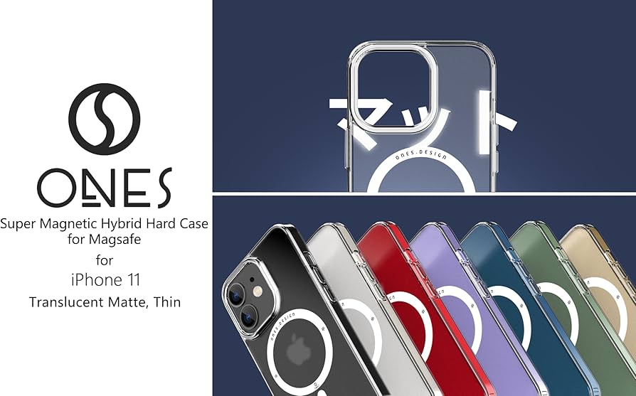艶消し指紋防止、傷防止、黄変防止 ONES iPhone11 ハードケース Amazon.co.jp: 【米軍MIL規格・Magsafe対応】ONES iPhone 11 用 ハード