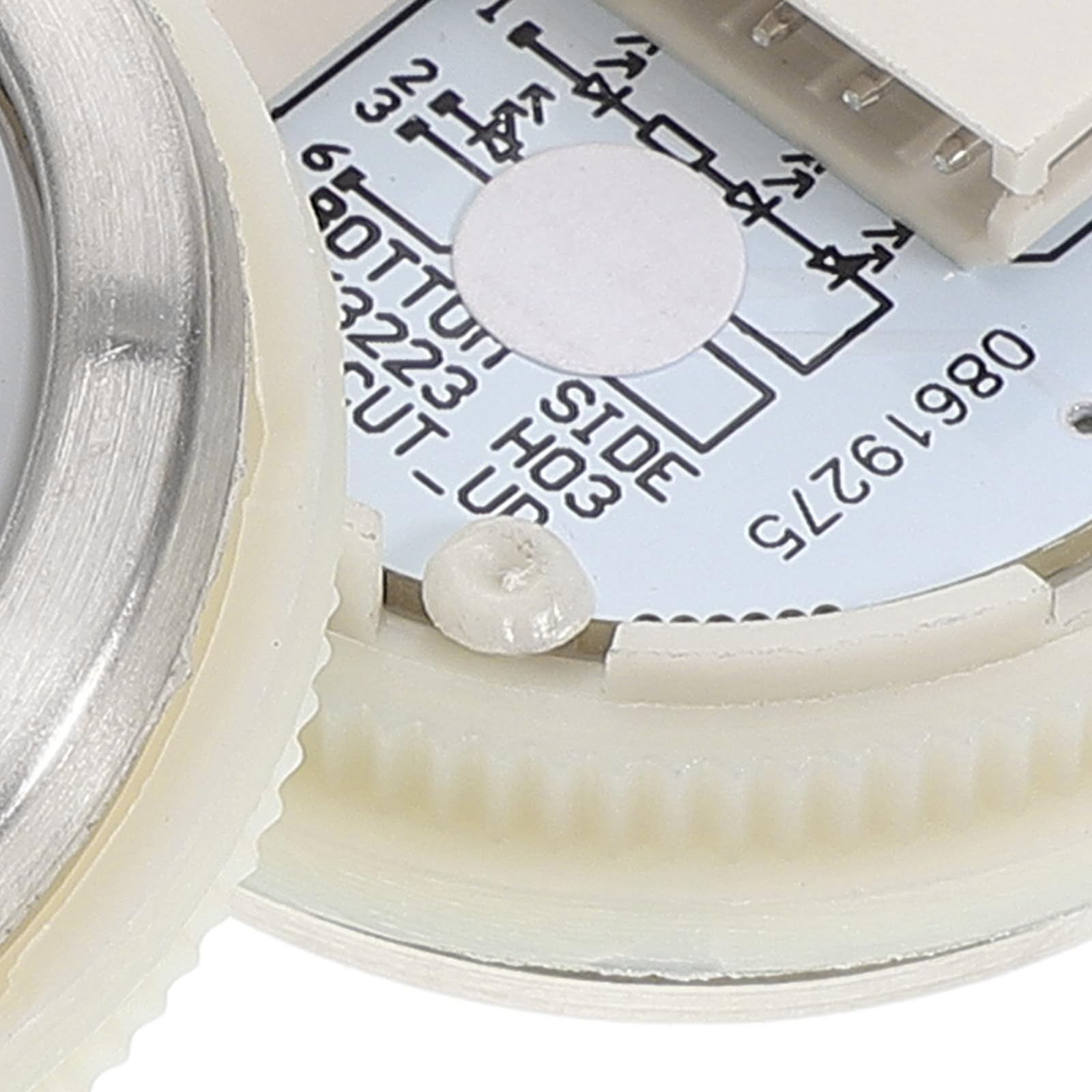 10 Stück Aufzugsalarmknopf aus Metall, Rund, mit LED, für Bedienfelder