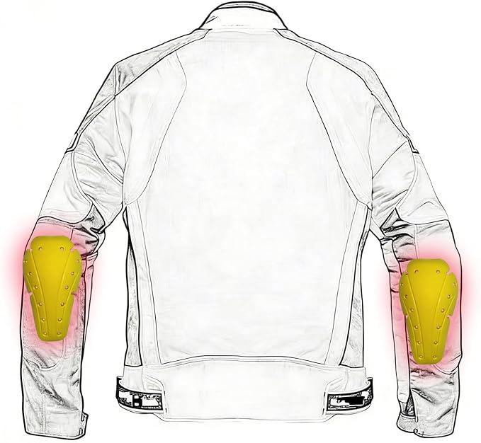 Protector de Codera para Motociclistas VNFOX Nivel 1 miniatura 6