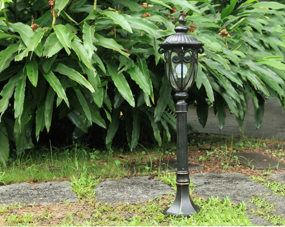 Générique Lampadaire européen en verre à bulles