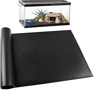 Reptile Terrarium Mat, Terrarium Rug, Breathable Reptile Underlay for Turtle, Gecko, Snake, Easy Care, Non-Slip Substrate for Reptile Enclosures, Environmentally Friendly product image