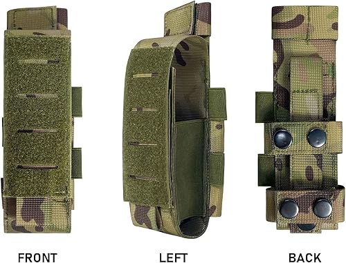 Miniatura 6 de VIIDOO Paquete de 2 bolsas TQ - Soporte de torniquete Molle mejorado para cinturón de servicio