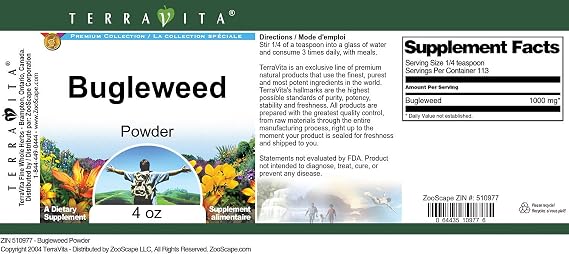 Bugleweed Powder (4 oz, ZIN: 510977)