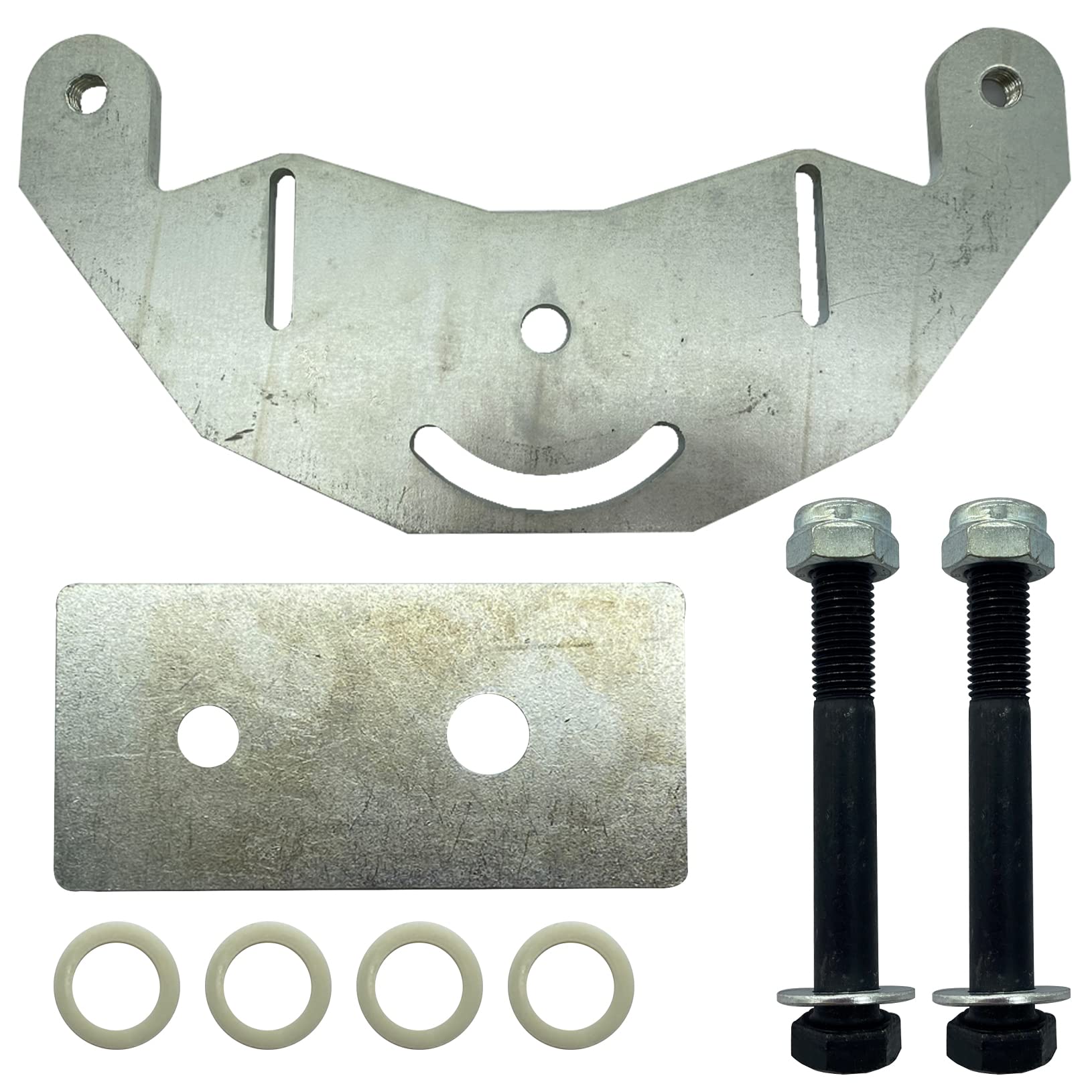 Belt Grinder D-backing Plate Replacement for 2x72" Knife Making Grinder（With Bolt Axles）