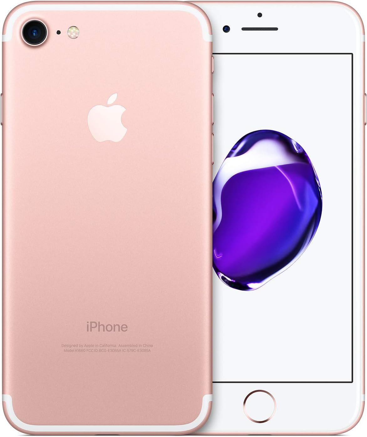 Apple iPhone 7, Virgin Mobile, 32GB - Rose Gold (Renewed)