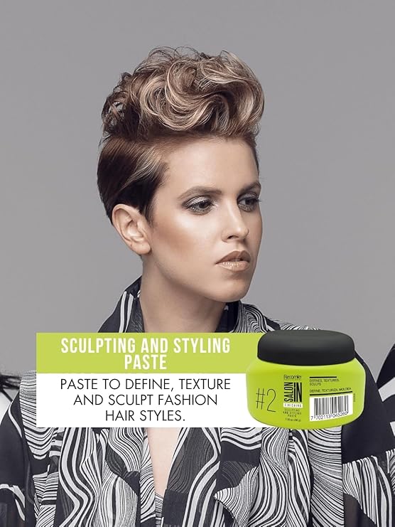 Salon In by Recamier | Sculpting and Styling Paste | Hair Paste for Styling | Define, Texturize, and Sculpt Hairstyles | 7.05 oz / 200 g