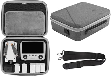 UKATOF DJI Mini 3 Pro Aircraft Storage Case for DJI Mini 3 Pro Transmitter Storage Case