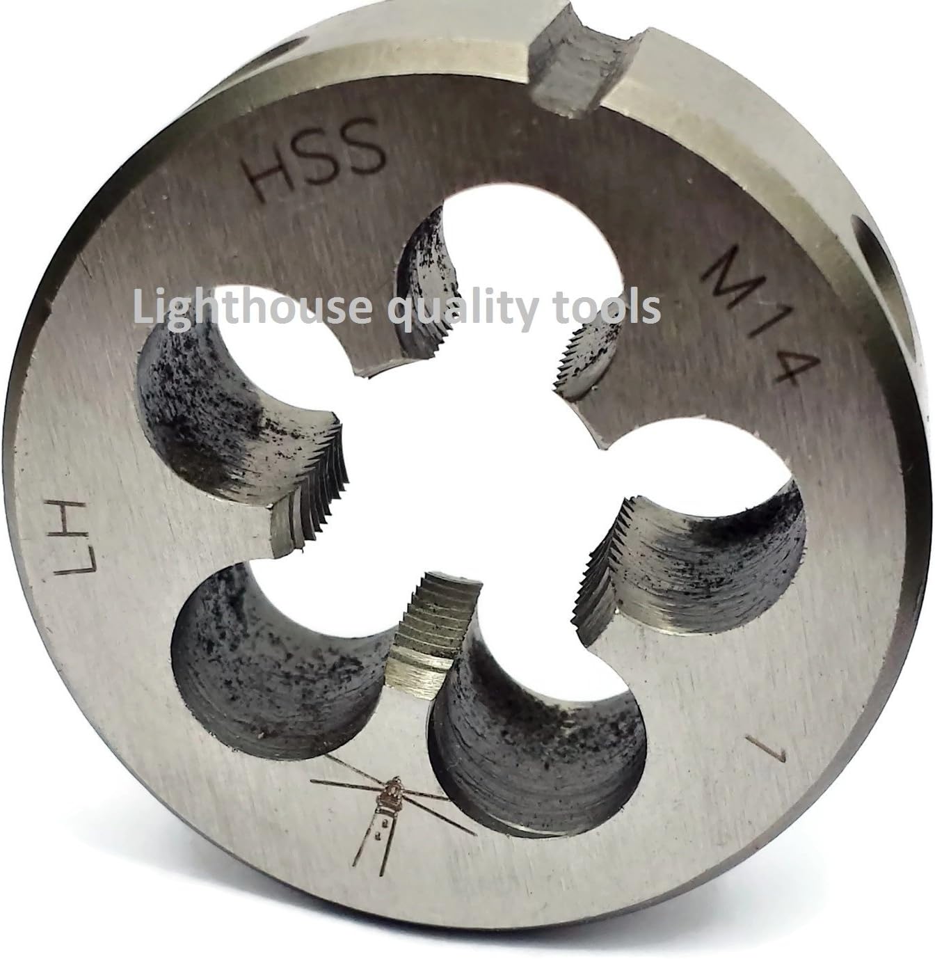 Lighthouse Quality ToolsM14X1 LH HSS Round Threading Die